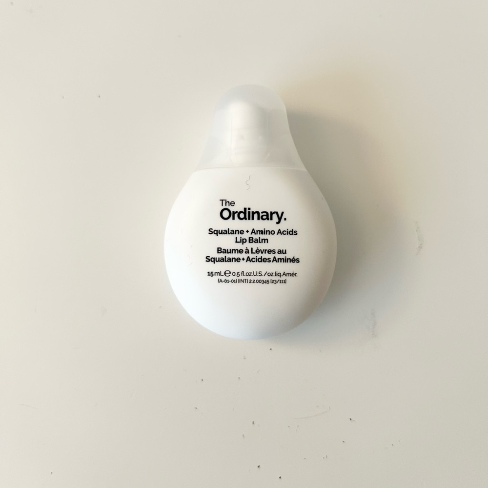 THE ORDINARY Squalane+Amino Acids Hydrating Lip Balm Full Size 15 mL
